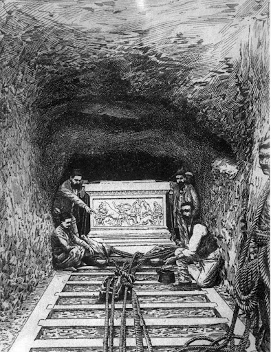 A Sarcophagus found in Sidon