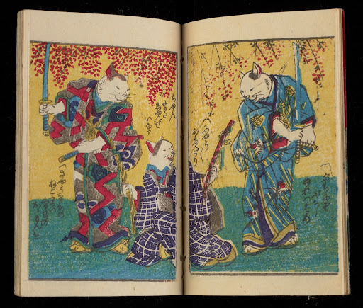 Neko no shibai 猫の芝居 [Cat theatre]