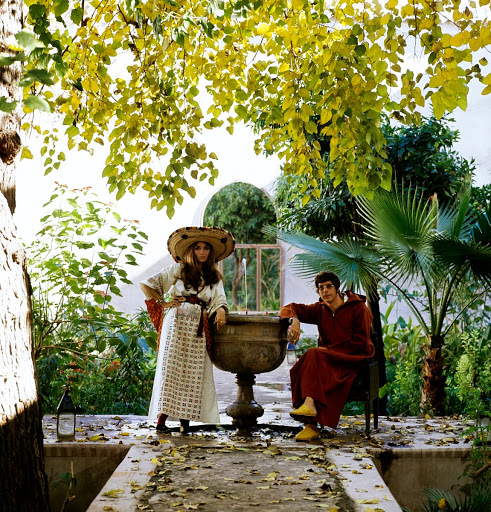 Paul and Talitha Getty, Vogue