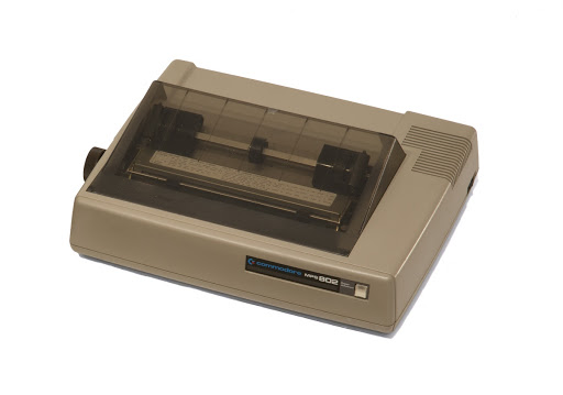 Commodore Printer, Model MPS 802, 1985