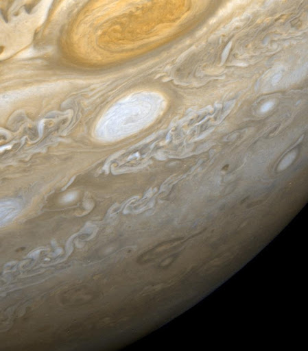 Jupiter - Region from the Great Red Spot to the South Pole