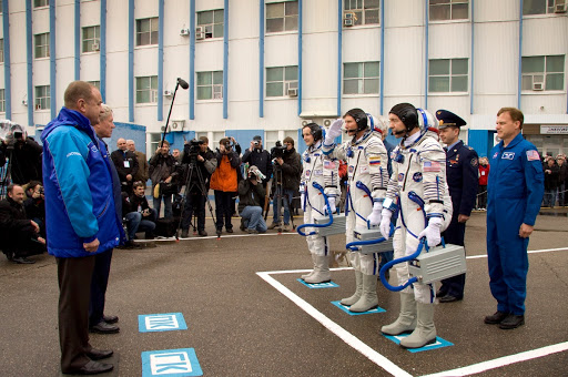 Expedition 19 Launch Day