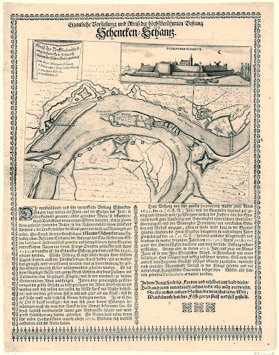 Beleg van Schenckenschans door de Fransen, 1672
