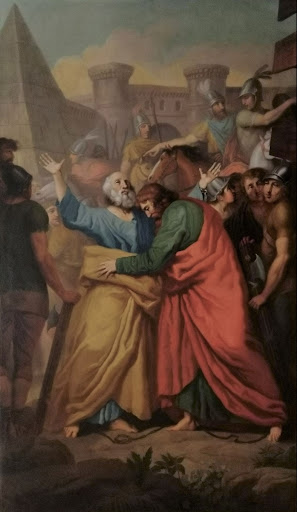 Farewell of St Peter and St Paul