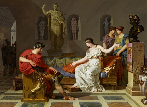 Cleopatra and Octavian