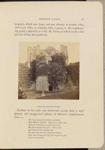 Chepstow Castle; Marten's Tower (72 (verso of .7))