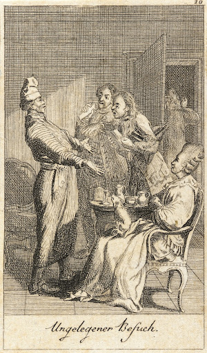 Illustration for 'Life of a Badly Brought Up Young Lady'