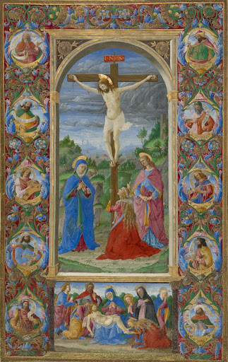 Leaf from the Missal of Innocent VIII (Book Image (dupe of .recto))