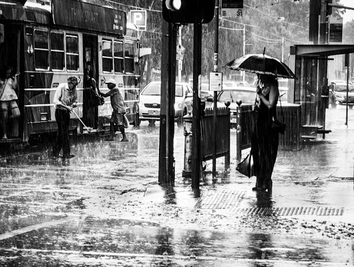 Through rain, hail or shine