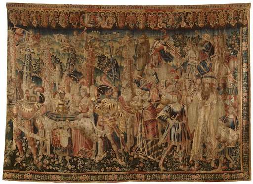 Tapestry, "The return of Vasco da Gama"