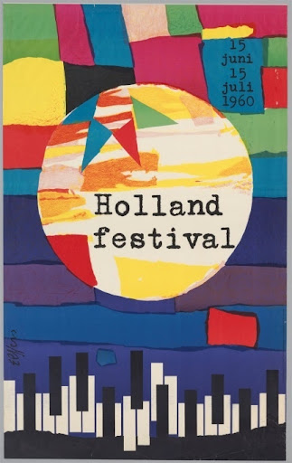 Poster Holland Festival 1960