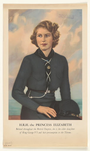 H.R.H. The Princess Elizabeth Beloved Throughout the British Empire, She is the Elder Daughter of King George Vi and Heir-Presumptive to the Throne