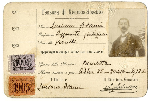 One of the oldest association cards