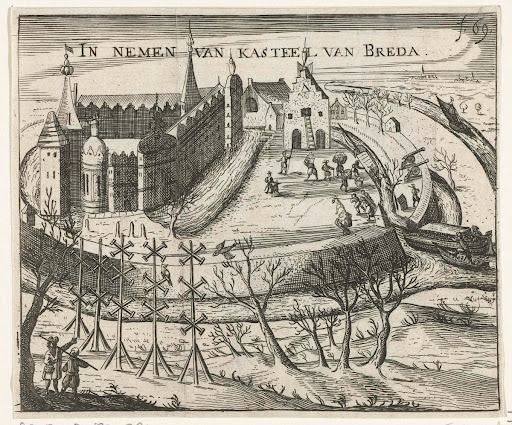 Inname van Breda, 1590
