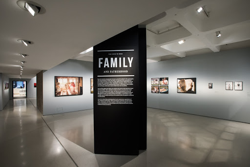 Installation view of Masculinities: Liberation through Photography at Barbican Art Gallery