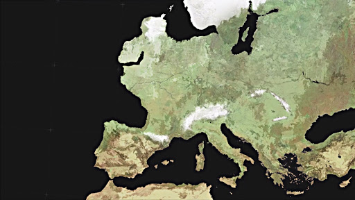 Europe 36.000 years ago