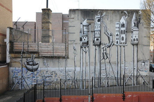 Mural by Phlegm