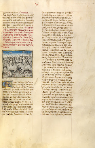 The Army of Pompeius Fleeing Julius Caesar