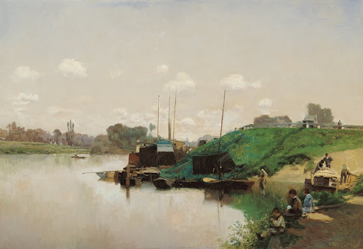 A Summer's Day on the Seine