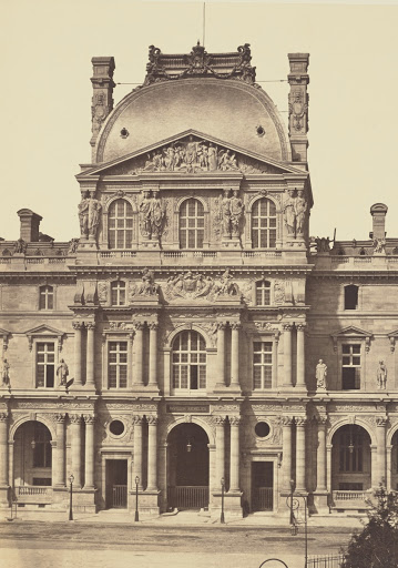 [The Pavillon Richelieu, Louvre, Paris]