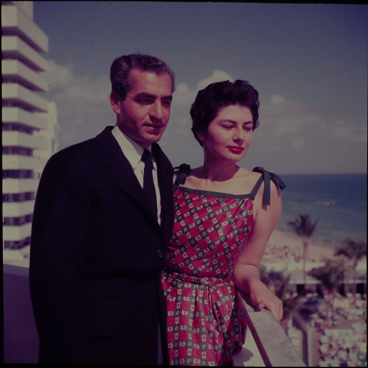 Shah Of Iran At Miami