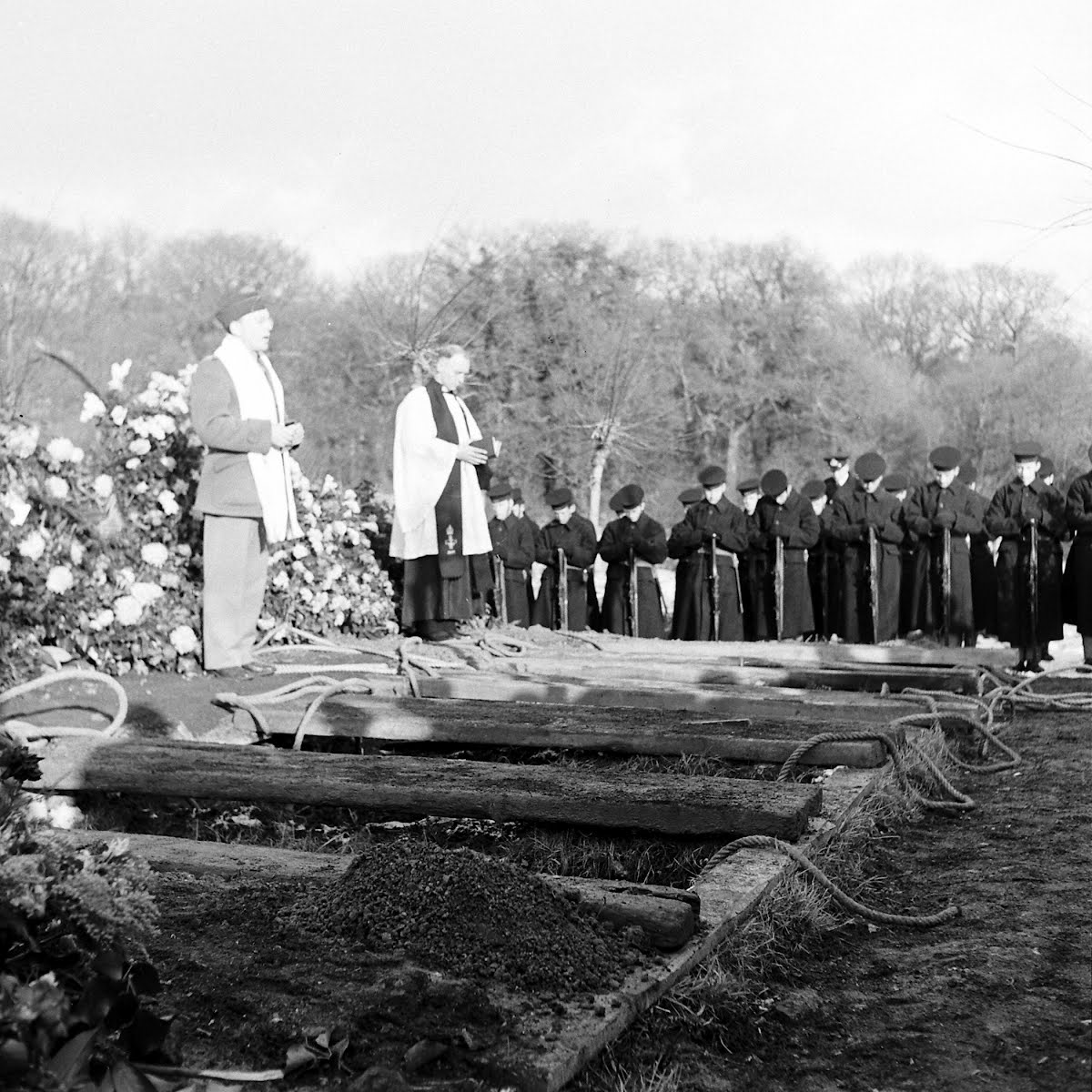 Adm. Bertram Ramsay's Funeral