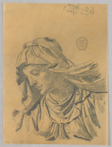 Study for Bust of the Madonna
