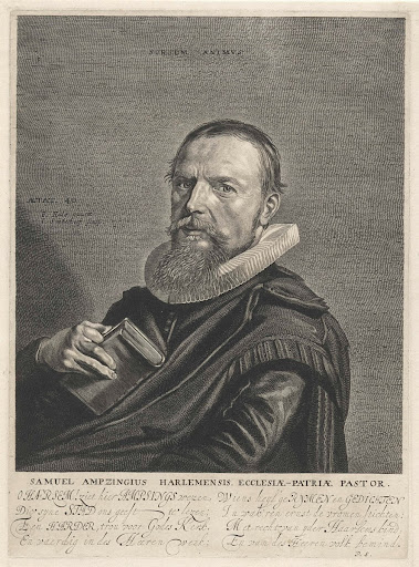 Portret van Samuel Ampzing