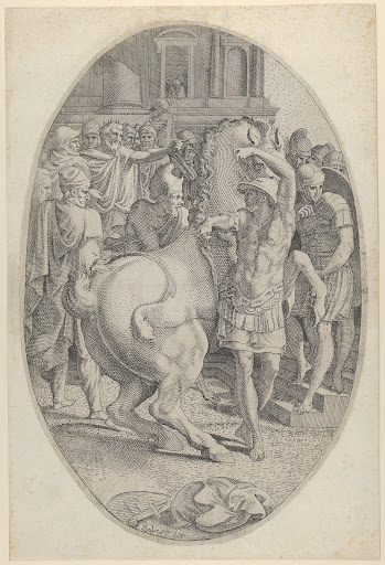 Alexander Mastering Bucephalus