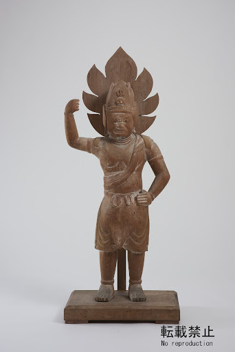 Деревянная статуя божества Дзаогонгэн (6-я)