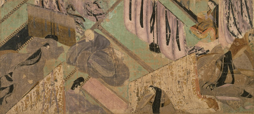 Chapter Kashiwagi Ⅰfrom The Tale of Genji Illustrated Scrolls