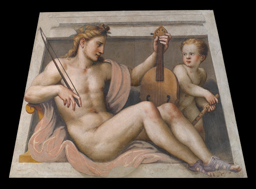 Apollo with a Lyre and a Putto