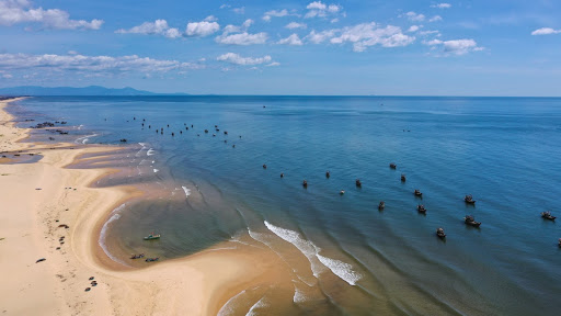A fishing boat of Nhon Trach villager