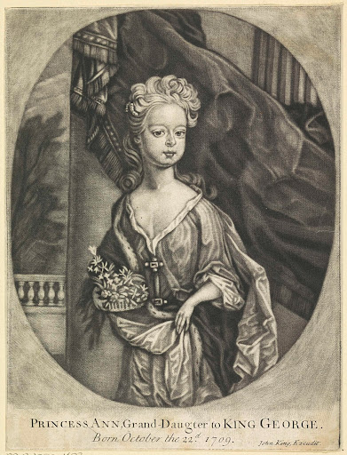 Portret van Anna van Hannover