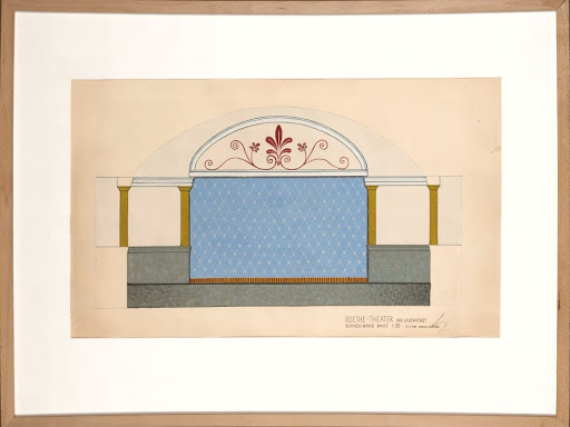 Goethe-Theater Bad Lauchstädt Stage wall
