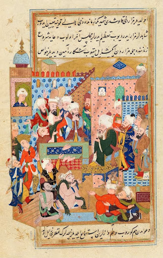 Rūmī's Father Gives a Sermon in the Qāni˓ī Cemetery of Konya