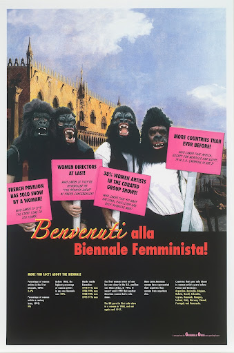 Benvenuti alla biennale femminista! (from the series "Guerrilla Girls Talk Back: Portfolio 2")