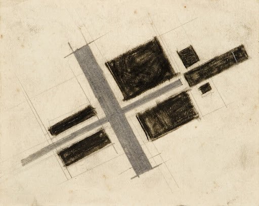 Square Split by a Cross