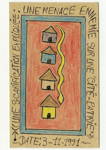 African Face Museum (series of 162 drawings)