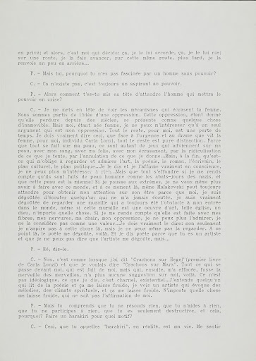 Va ton chemin, Oggetto 84