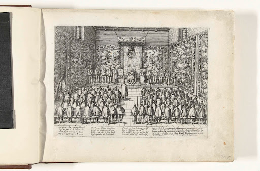 Troonsafstand door Karel V, 1555