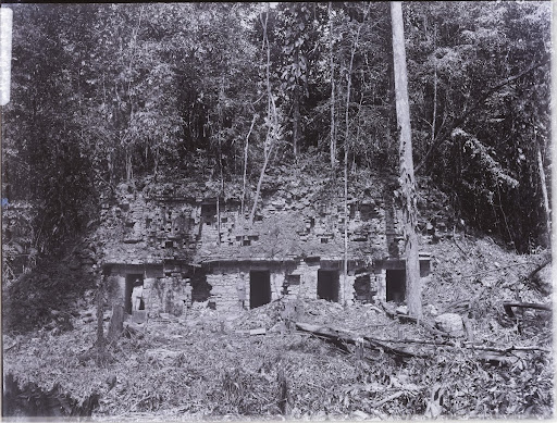 Photograph of Yaxchilán taken by A.P. Maudslay