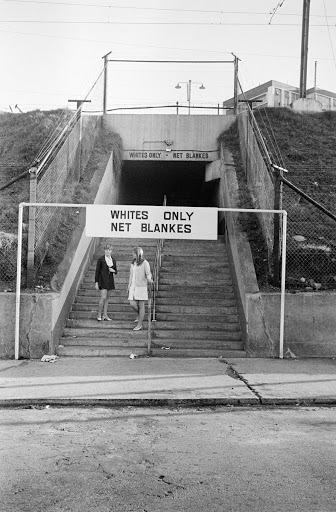 Whites Only entrance