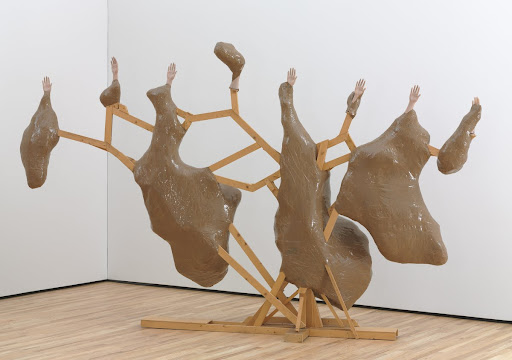 Chandelier with Hands