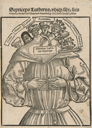 Seven-headed Martin Luther