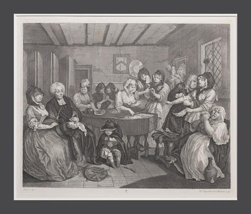 A Harlot's Progress, Plate 6