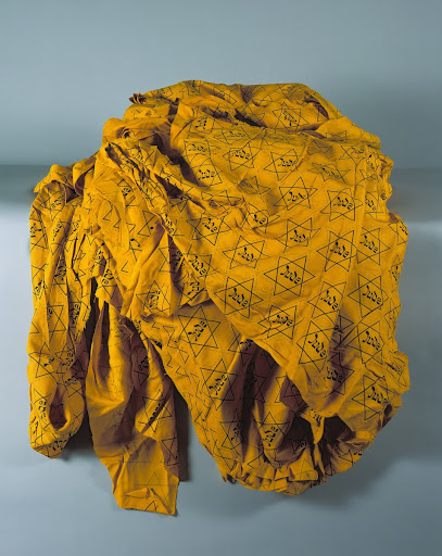 Stoff („Judensterne“), Textiles Material zur Kennzeichnung von Juden