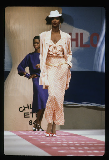 Runway Photograph of Chloé, Spring/Summer 1984 Collection