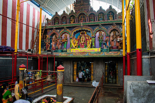 Outer Compound of Annamma Devi Temple, Bengaluru