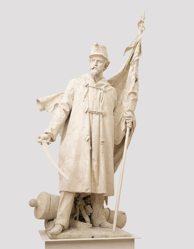 The Glag-Bearer, Monument to the Sardinian Army